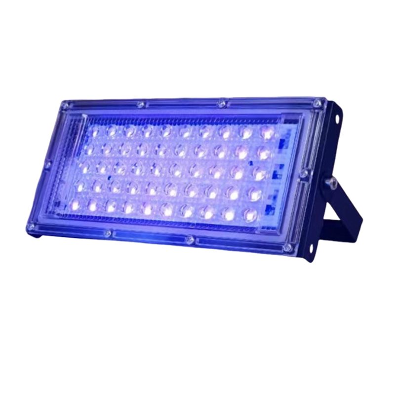 Jewelry Making Dc - ABGH-UV硬化ランプ 395nm LED投光灯 50W 無影グリーンオイル DIYレジンジュエリー製作用接着剤硬化ランプ