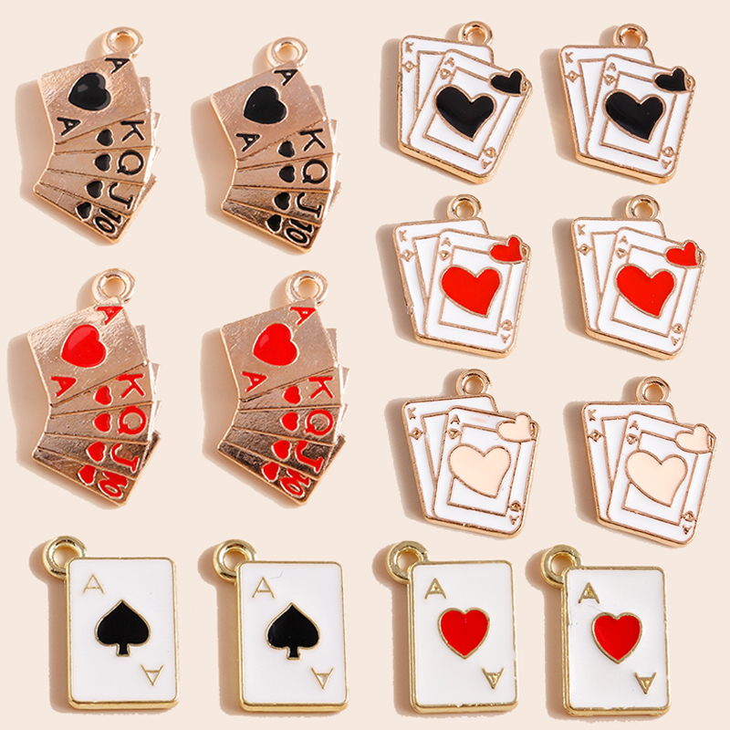 Jewelry Making Game - イヤリング,ジュエリー,アクセサリー,手作りの手工芸品用の10個のポーカーキット