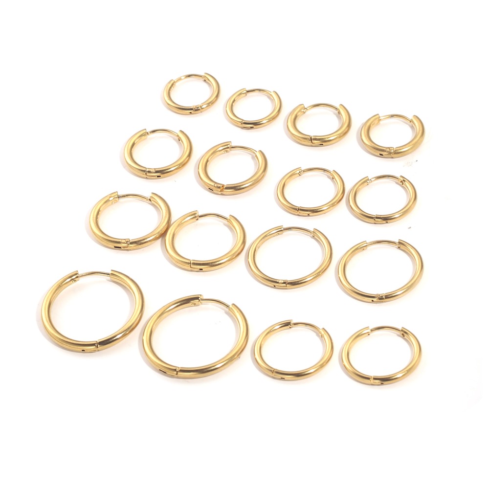 8～20mmの様々な直径サイズのゴールドカラーステンレススチ - Jewelry Making Knots のレビューと価格
