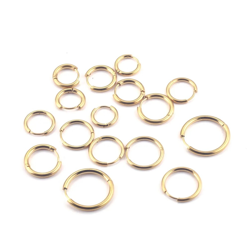 8～20mmの様々な直径サイズのゴールドカラーステンレススチ - Jewelry Making Knots のレビューと価格