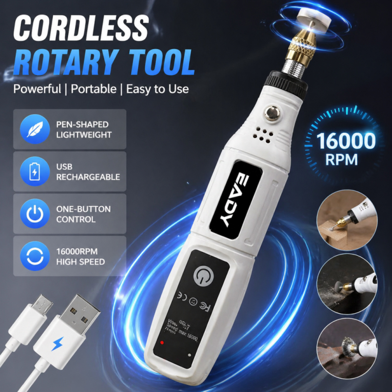 EADY コードレス電動回転工具、USB充電式、金属彫刻、ジ - Jewelry Making Dc のレビューと価格