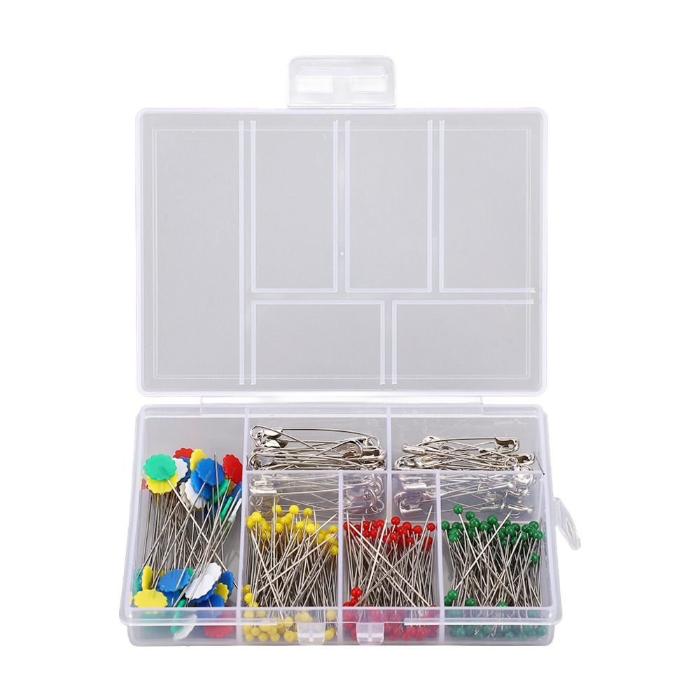 400個入り 大容量ソーイングピンセット。多色アソート。梅の - Head Pin Assorted のレビューと価格
