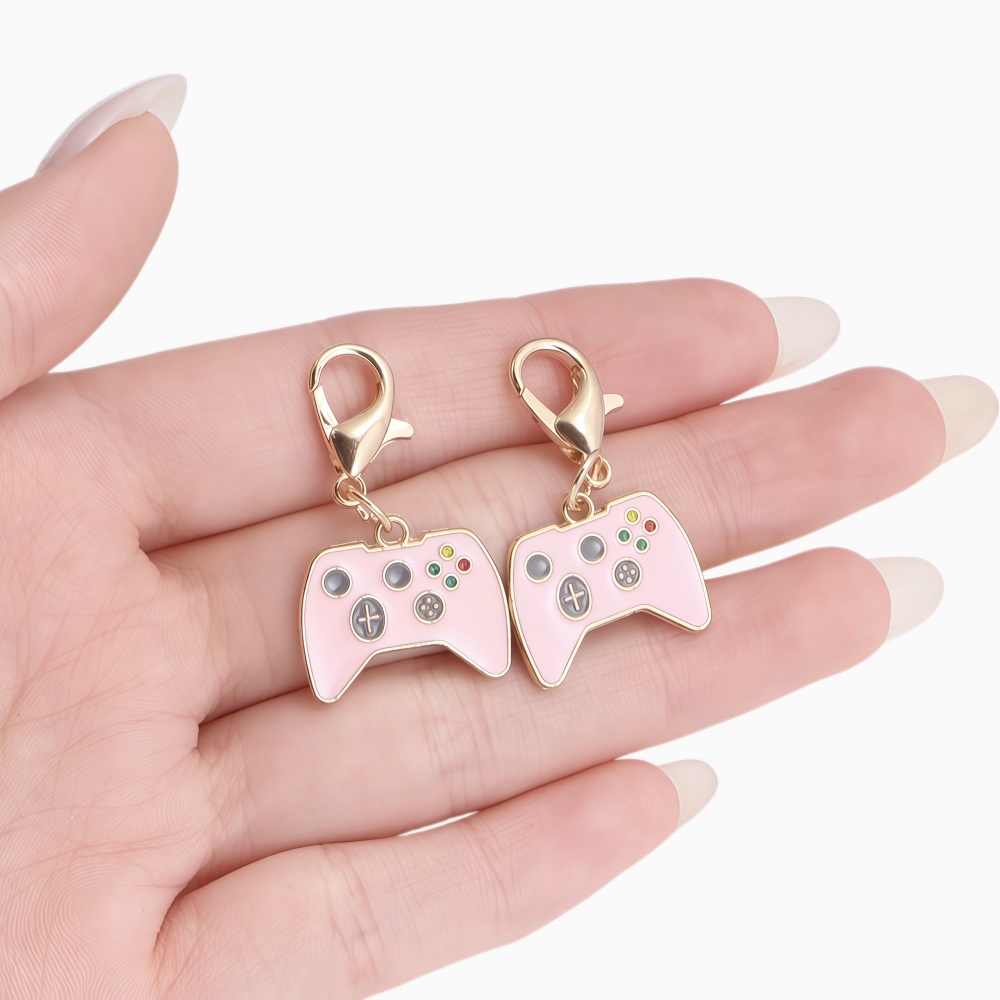 10個入りエナメル製ゲームコントローラーチャーム、ロブスター - Jewelry Making Game のレビューと価格