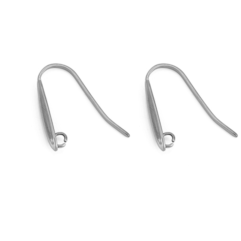 10 個色褪せないステンレス鋼イヤリングフックワイヤー作成  - Jewelry Making Essentials のレビューと価格