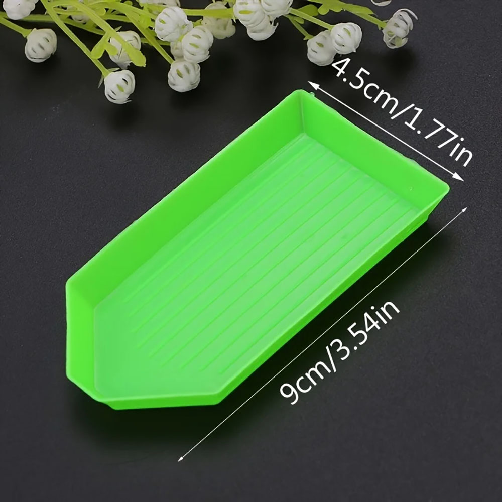 6個入りダイヤモンドペインティングビーズオーガナイザートレイ - Bead Organizer Tray のレビューと価格