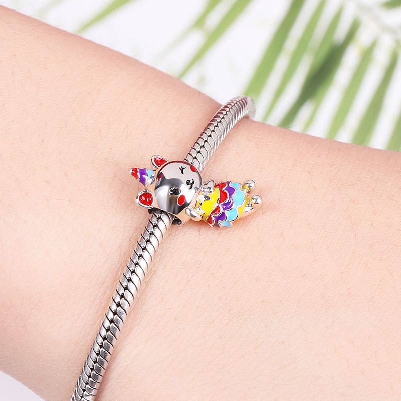 925スターリングシルバーチャームビーズ ユニコーン ゾウ  - Jewelry Making Game のレビューと価格