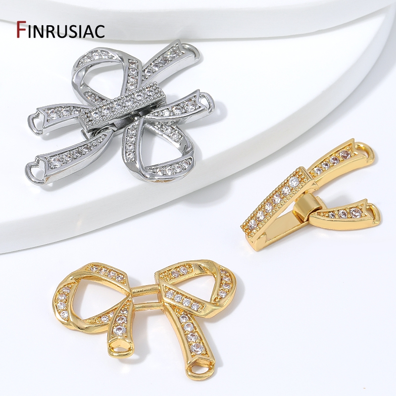18K金メッキ真鍮製中空リボンボウコネクターカスプ、2穴ジル - Jewelry Making Essentials のレビューと価格