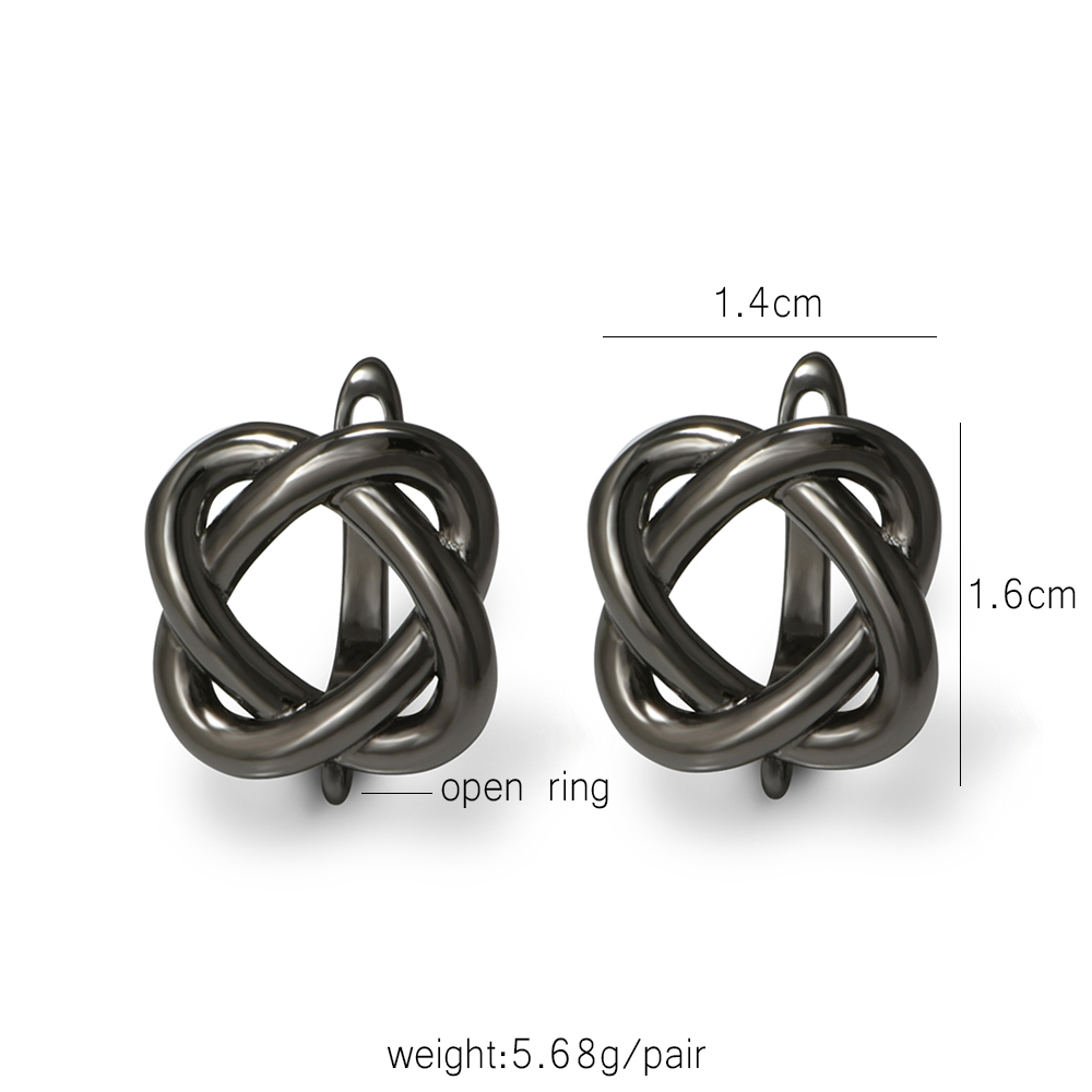 YANASI 1 ペアガンブラック真鍮イヤリングフック DI - Jewelry Making Essentials のレビューと価格