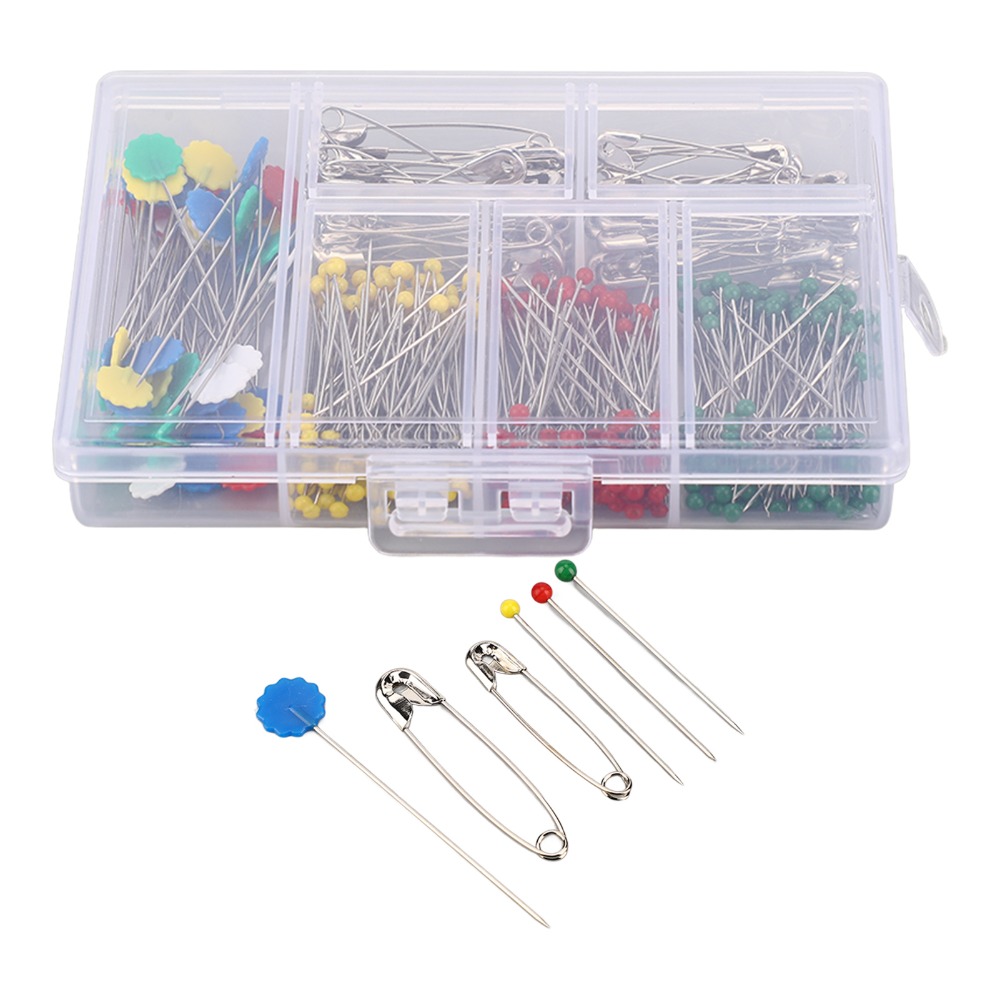 400個入り 大容量ソーイングピンセット。多色アソート。DI - Head Pin Assorted のレビューと価格