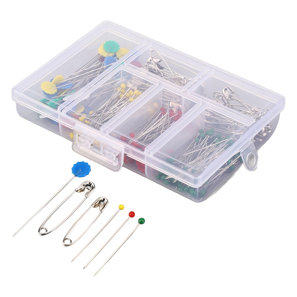 400個入り 大容量ソーイングピンセット。多色アソート。DI - Head Pin Assorted のレビューと価格