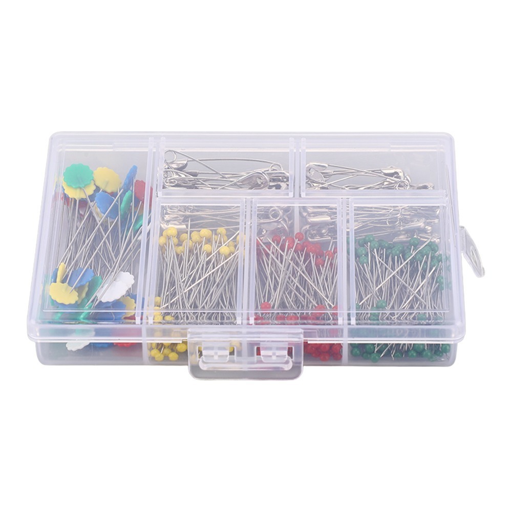 400個入りバルク縫製ピンセット 多色アソートメント DIY - Head Pin Assorted のレビューと価格