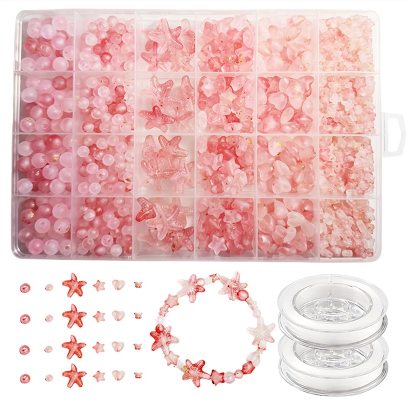 7-19mm 825個 マットグラデーション ルースゴールド - Bead Organizer Tray のレビューと価格