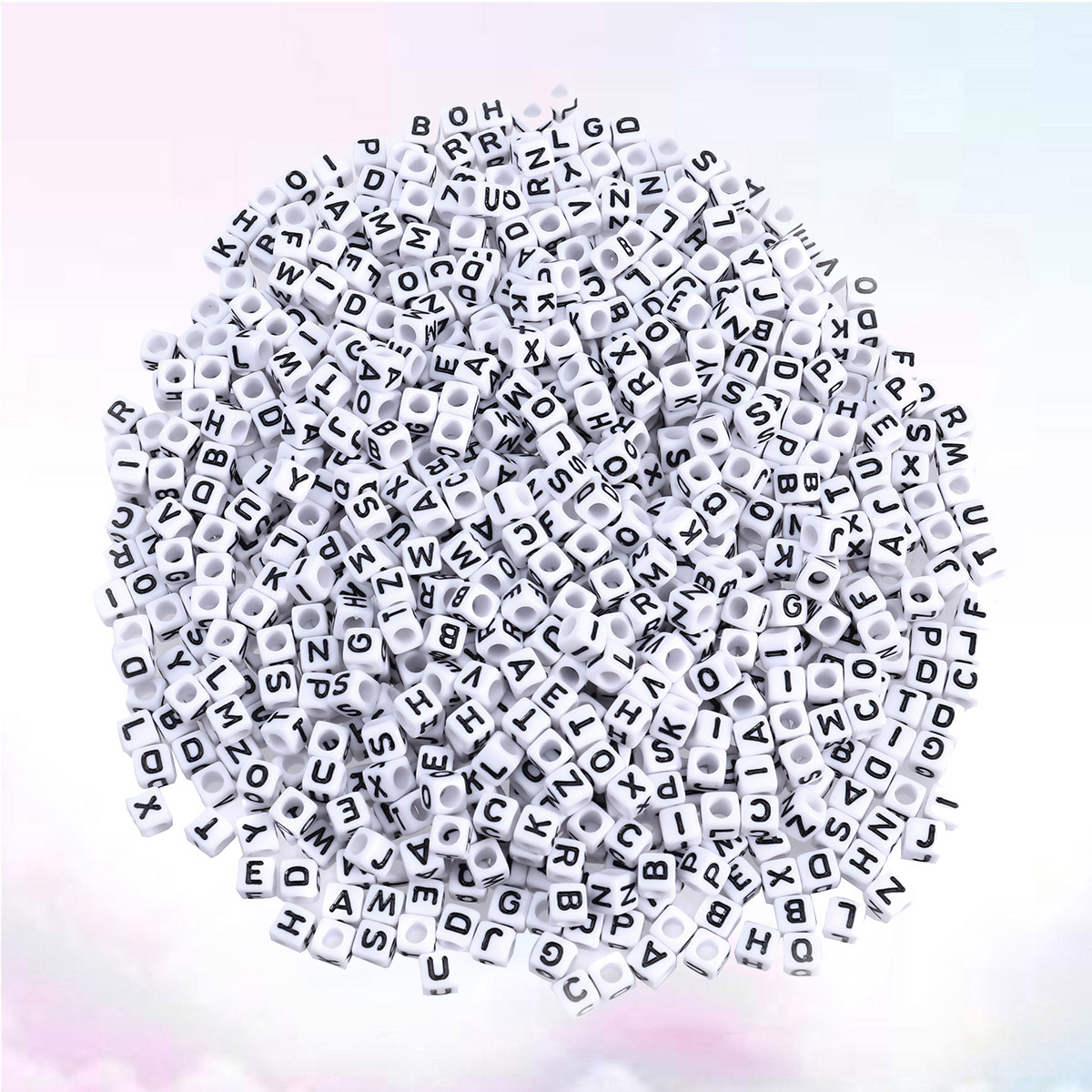 500個入り 6mm クリアホワイト アクリルキューブ アル - Jewelry Making Tools Names のレビューと価格